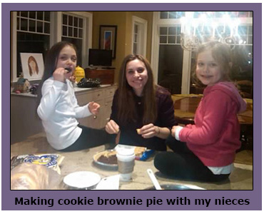 Cookie brownie pie