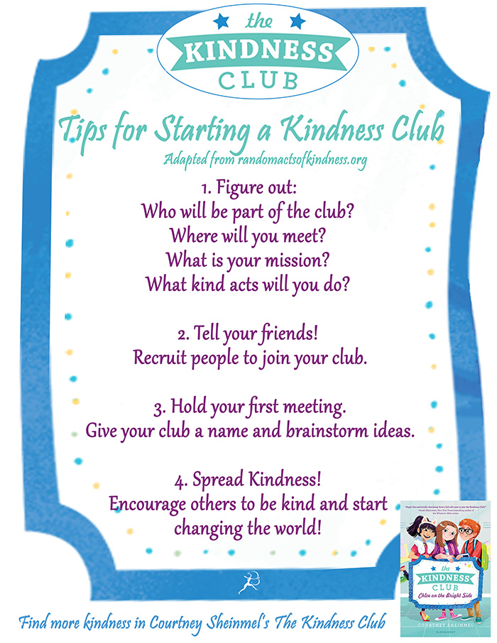 Tips for Starting a Kindness Club